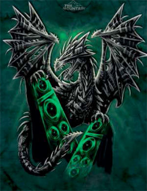 (image for) Electric Dragon Shirt - Click Image to Close