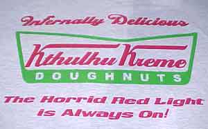 (image for) Cthulhu Kreme Donughts T-Shirt - Click Image to Close