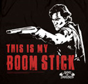 (image for) Army of Darkness Shirt Black Boomstick Shirt