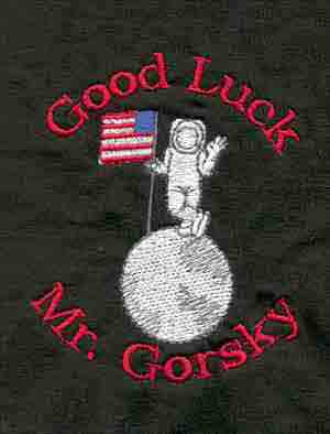 (image for) Embroidered Good Luck Mr Gorsky Shirt