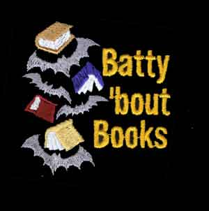 (image for) Embroidered Batty Bout Books Sport Shirt