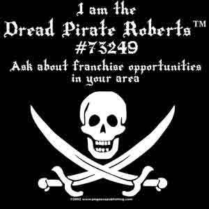 (image for) Dread Pirate Roberts T-Shirt
