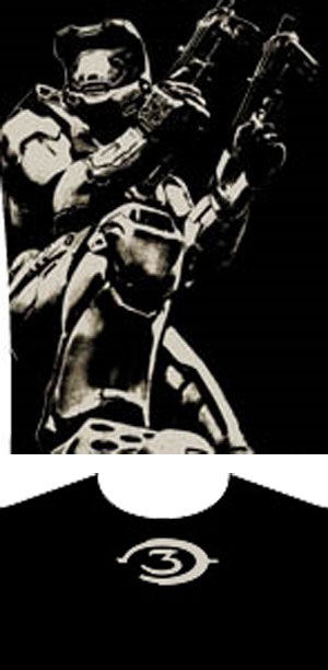 (image for) Halo Spartan Posterized Shirt - Click Image to Close