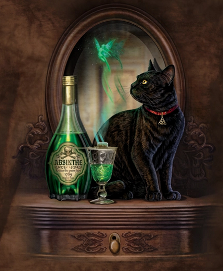 (image for) Absinthe Cat T-Shirt
