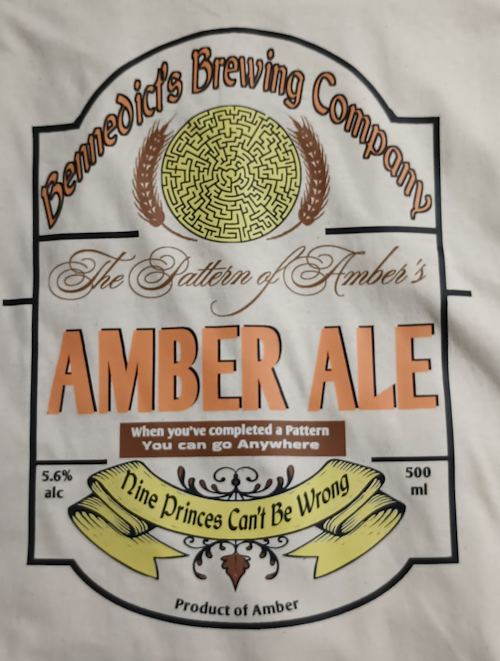 (image for) Pattern of Amber Ale T-Shirt
