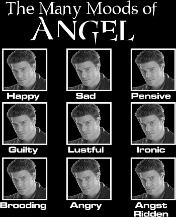 (image for) Many Moods of Angel T-Shirt