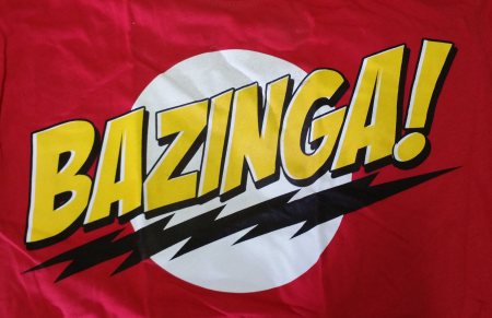 (image for) Bazinga Lightning Bolt Big Bang Theory T-Shirt