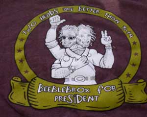 (image for) Beeblebrox for President