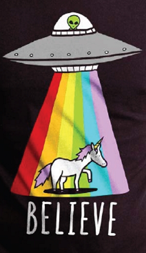 (image for) Believe UFO T-Shirt