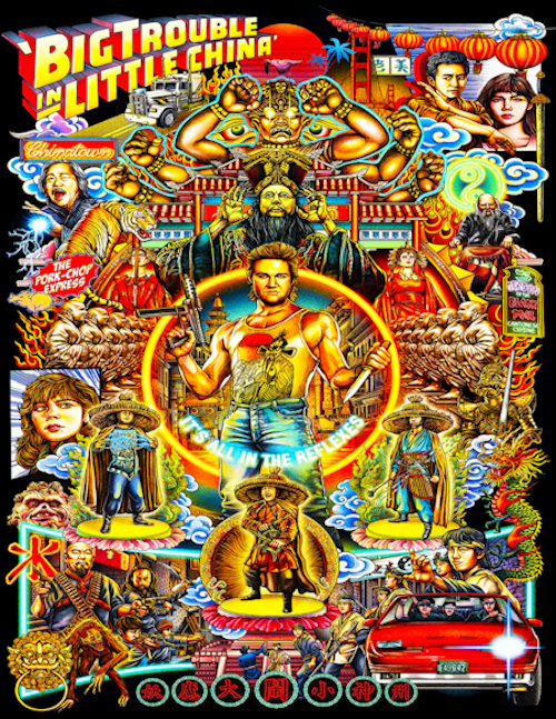 (image for) Big Trouble in Little China Poster T-Shirt