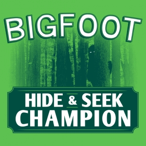 (image for) Bigfoot Hide & Seek Champion T-Shirt - Click Image to Close