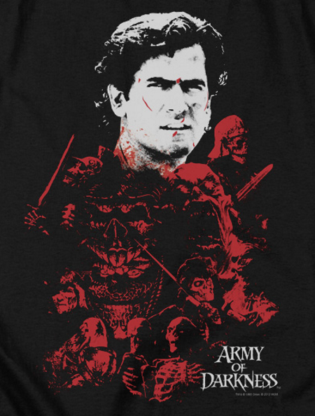 (image for) Army of Darkness Ash Bloody Collage T-Shirt