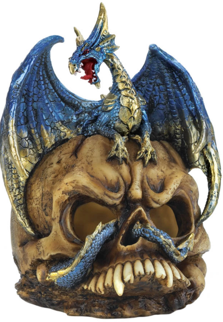 (image for) Blue Dragon & Skull Figure