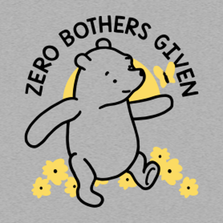(image for) Zero Bothers Given