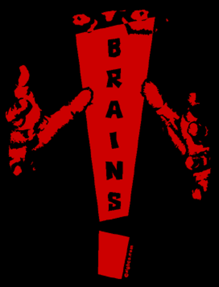 (image for) Brains Zombie T-Shirt