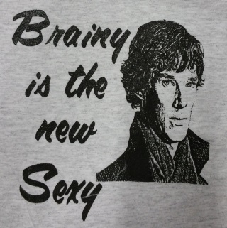 (image for) Brainy is the New Sexy T-Shirt - Click Image to Close