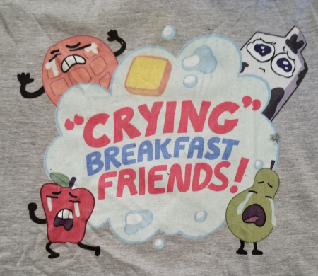 (image for) Steven Universe Crying Breakfast Friends T-Shirt