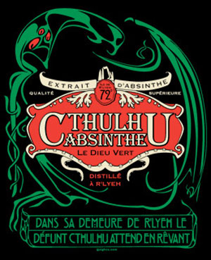 (image for) Cthulhu Absinthe T-Shirt