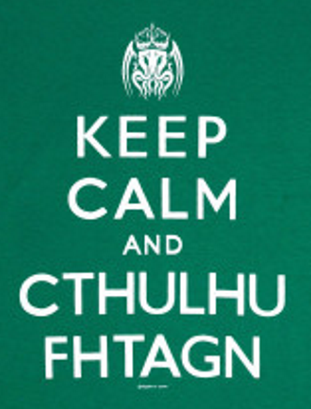 (image for) Keep Calm and Cthulhu Fhtagn T-Shirt