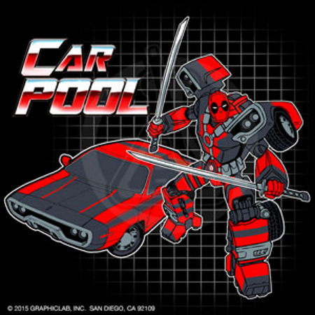 (image for) Carpool (Deadpool Parody) T-Shirt