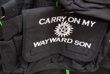(image for) Carry On My Wayward Son Supernatural Messenger Bag