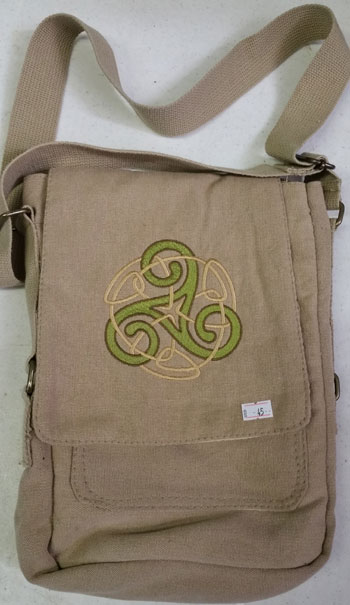 (image for) Celtic Knot Tech Bag Tan - Click Image to Close