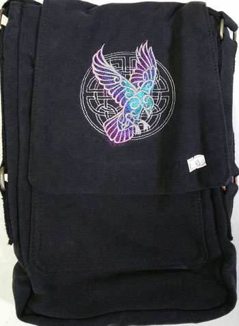 (image for) Celtic Raven Tech Bag