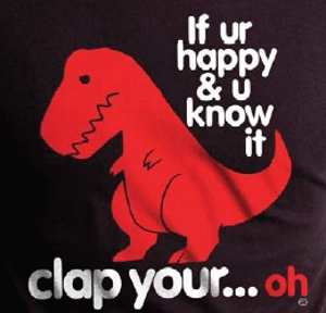 (image for) Clap Your Oh Sad TRex T-Shirt