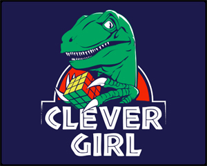 (image for) Clever Girl T-Shirt - Click Image to Close