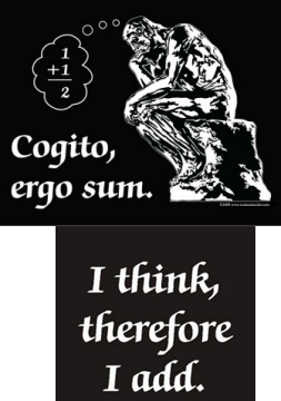 (image for) Cogito Ergo Sum Shirt