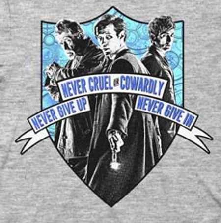 (image for) Dr Who Never Cruel and Cowardly T-Shirt