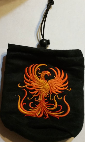 (image for) Phoenix Dice Bag Black Bag