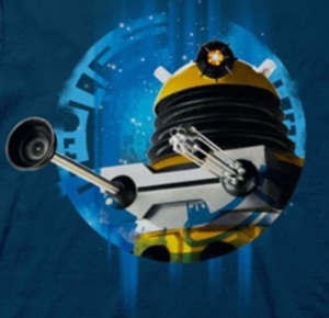 (image for) Yellow Dalek Dr Who T-Shirt