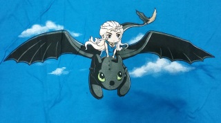 (image for) Daenerys' New Ride T-Shirt - Click Image to Close