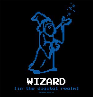 (image for) Digital Wizard Shirt - Click Image to Close