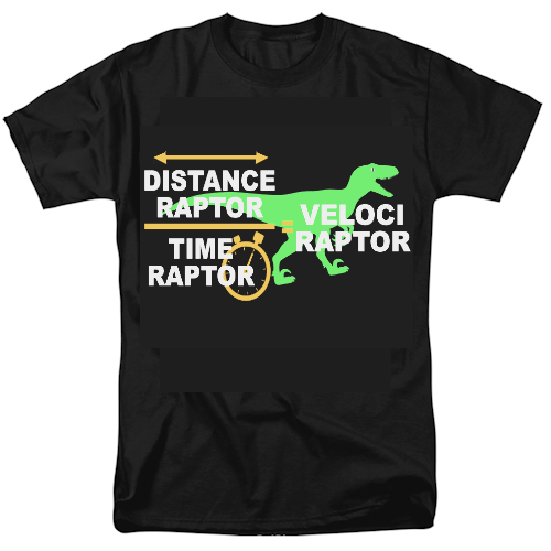 (image for) Velocity Raptor Equation T-Shirt
