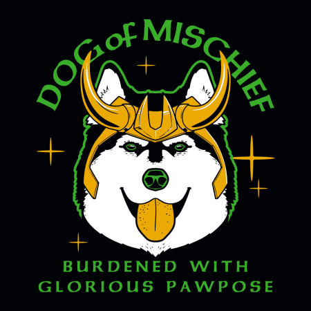 (image for) Dog of Mischief T-Shirt