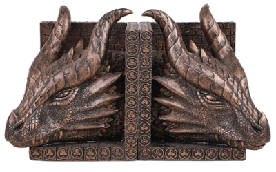 (image for) Dragon Heads BookEnds