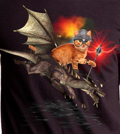 (image for) Dragon Riders of Purr T-Shirt