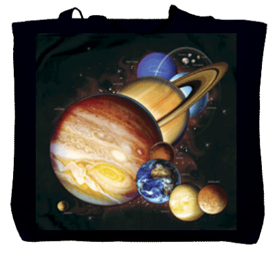 (image for) Planets & Dwarf Planets Tote Bag