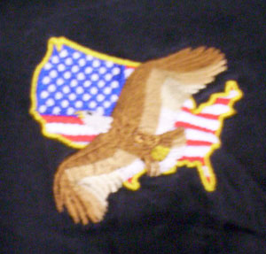 (image for) Eagle Flag Polo - Click Image to Close