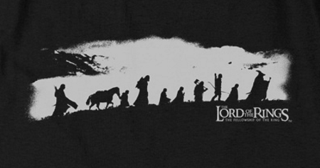 (image for) The Fellowship of the Ring LOTR T-Shirt