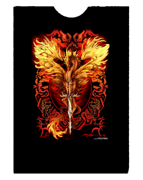 (image for) Flame Blade Dragon by Ruth Thompson T-Shirt