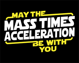 (image for) May the F=ma be with you