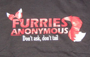 (image for) Furries Anonymous Shirt
