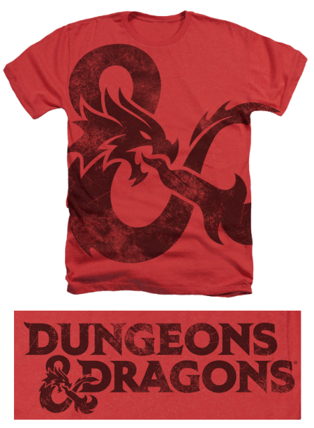 (image for) Giant Ampersand D&D™ Red T-Shirt