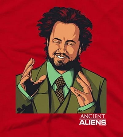 (image for) Ancient Aliens Georgio Red T-Shirt