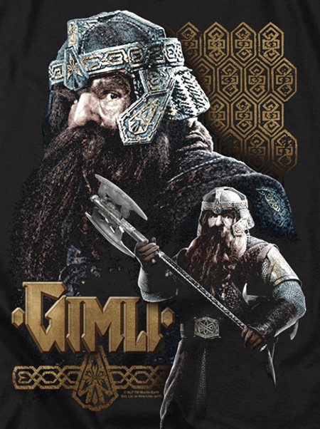 (image for) Gimli the Dwarf LOTR T-Shirt