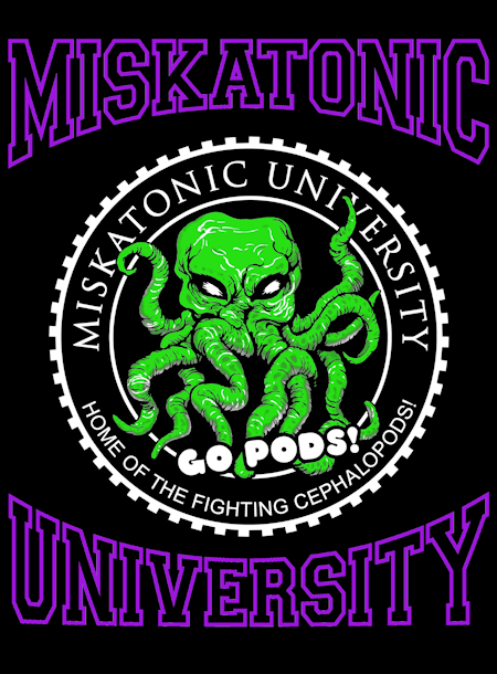 (image for) Miskatonic University Classic Go Pods T-Shirt