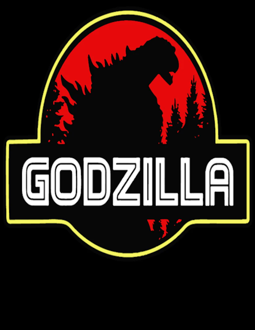 (image for) Jurassic Godzilla T-Shirt